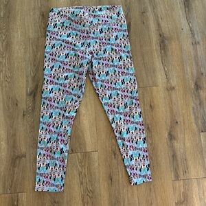 Lularoe Disney Minnie Mouse TC leggings